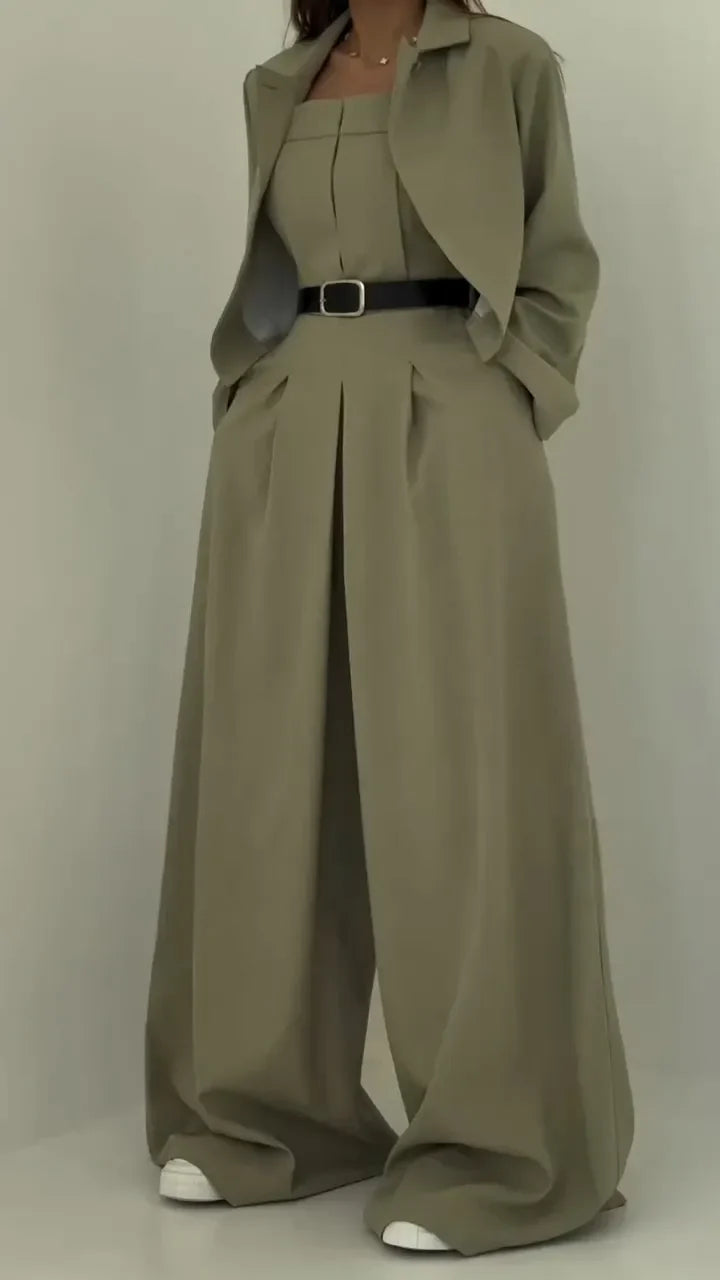Clémence - Ensemble Femme Bustier + Veste – Style Élégant & Tendance