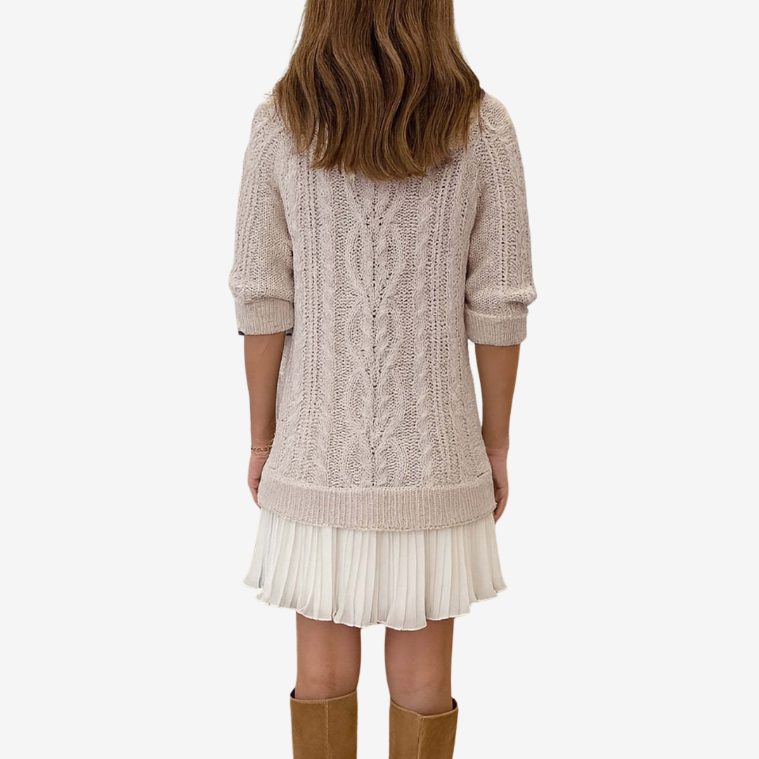 Maëlle™ Robe Pull en Maille