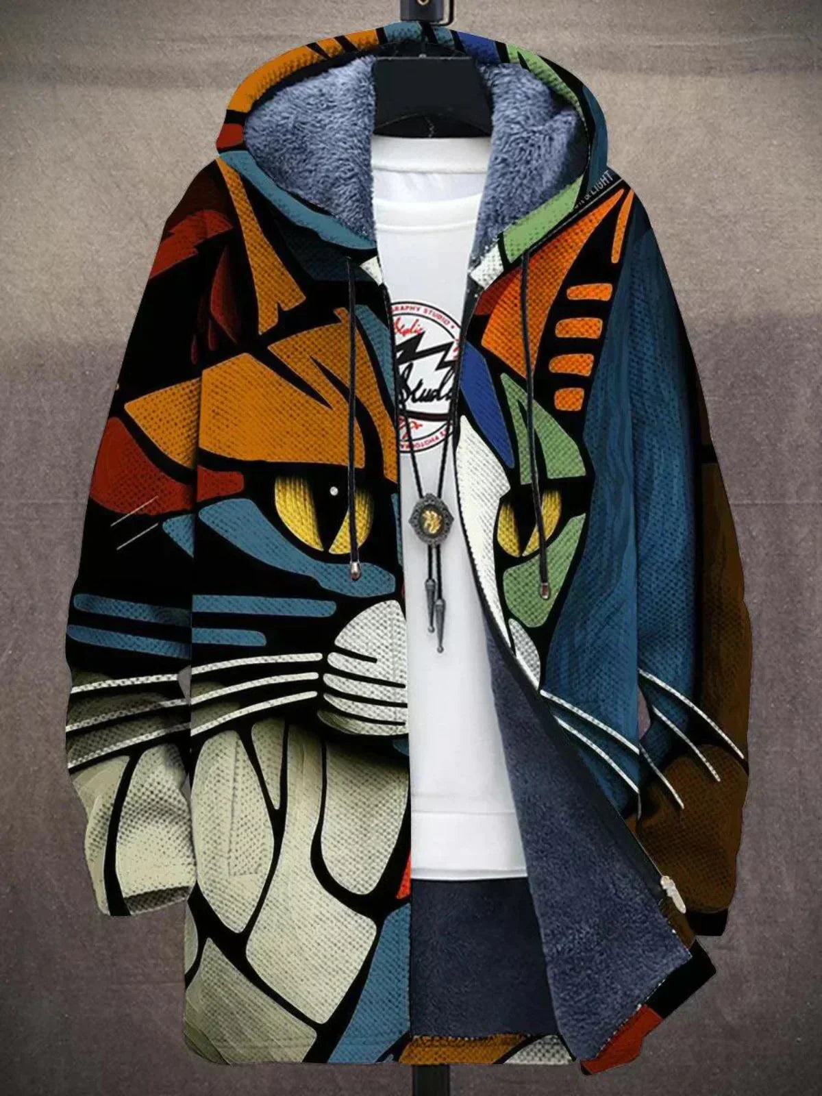 Ombeline – Cardigan luxueux et artistique