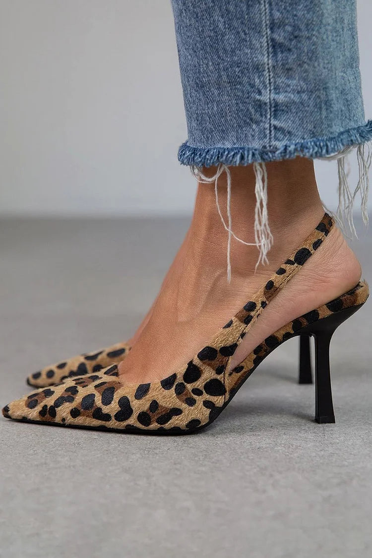 BIANCA | Décolleté animalier élégant pour un style audacieux
