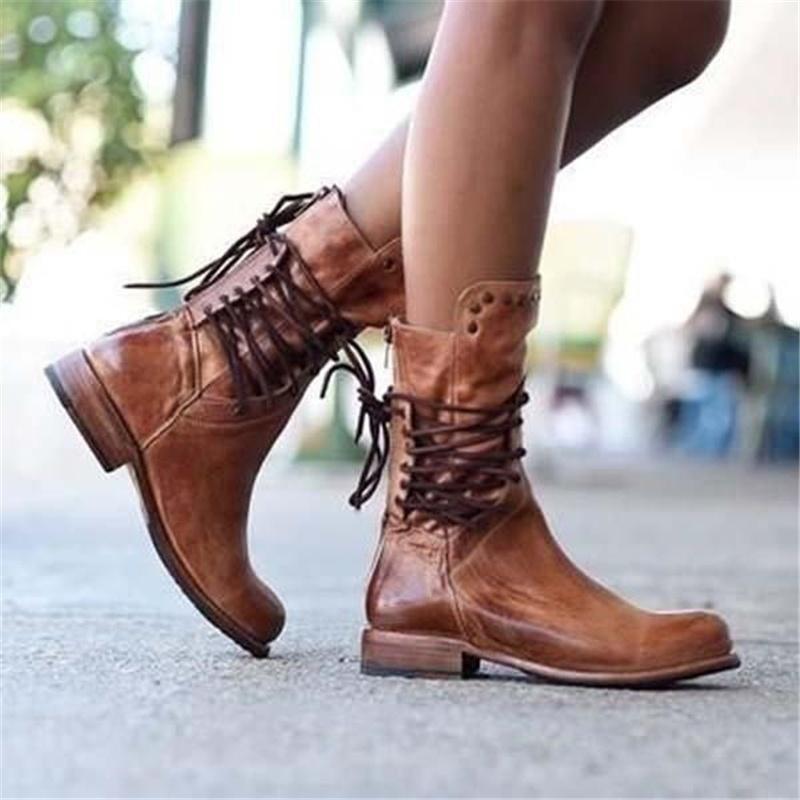 Camille – Bottines lacées à l’allure intemporelle