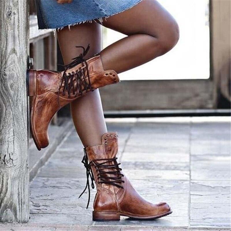 Camille – Bottines lacées à l’allure intemporelle