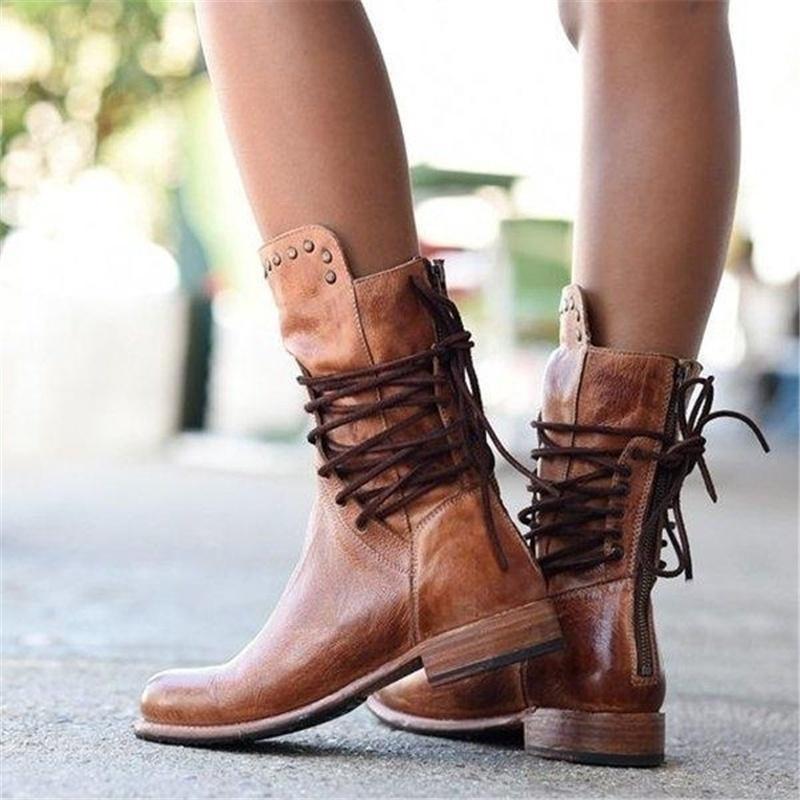 Camille – Bottines lacées à l’allure intemporelle