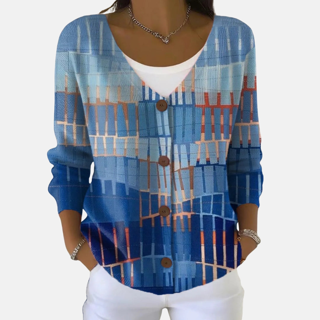 Solenne - Cardigan Élégant pour un Confort Quotidien