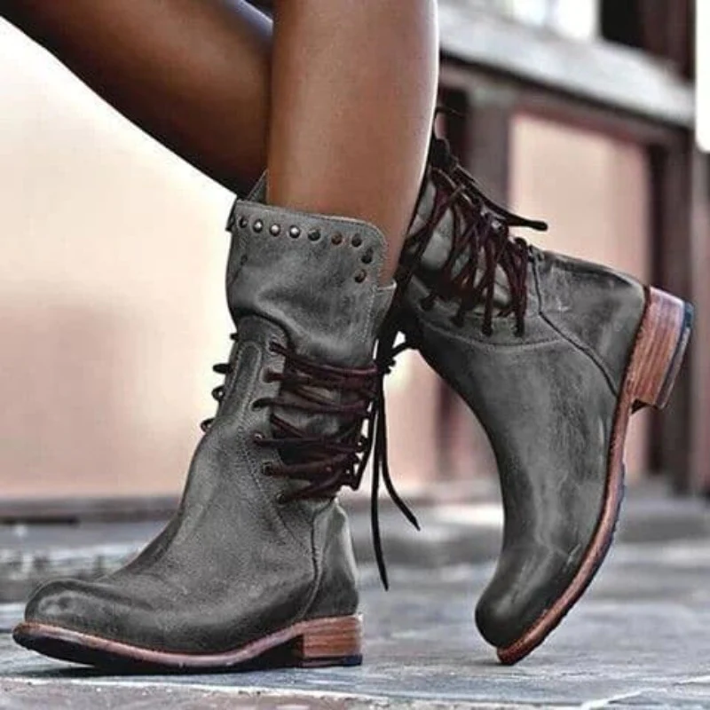 Camille – Bottines lacées à l’allure intemporelle