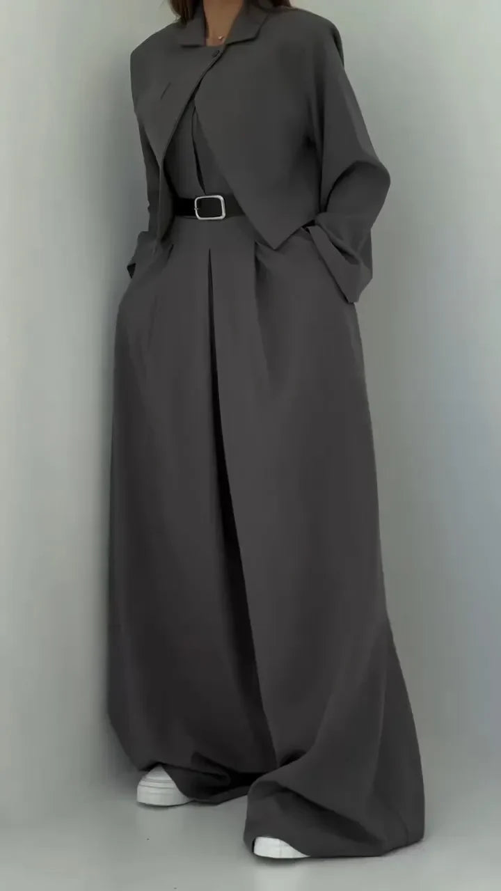 Clémence - Ensemble Femme Bustier + Veste – Style Élégant & Tendance