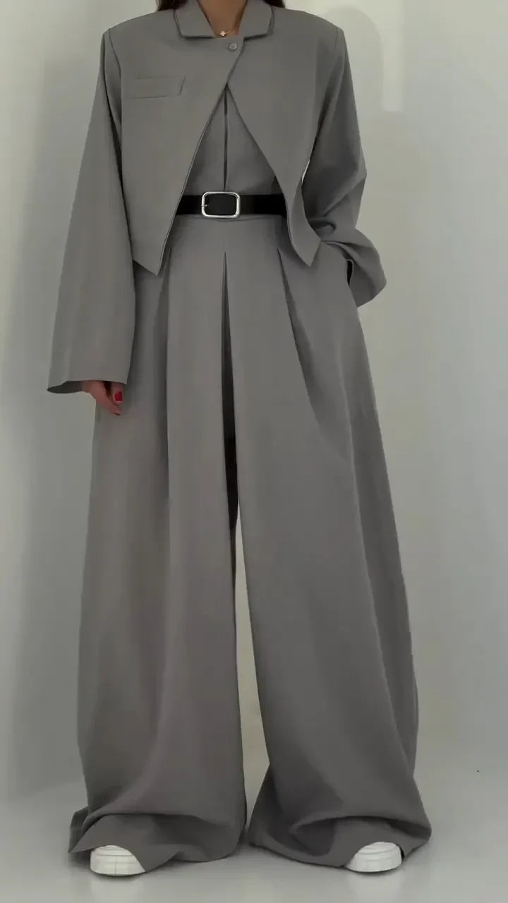 Clémence - Ensemble Femme Bustier + Veste – Style Élégant & Tendance