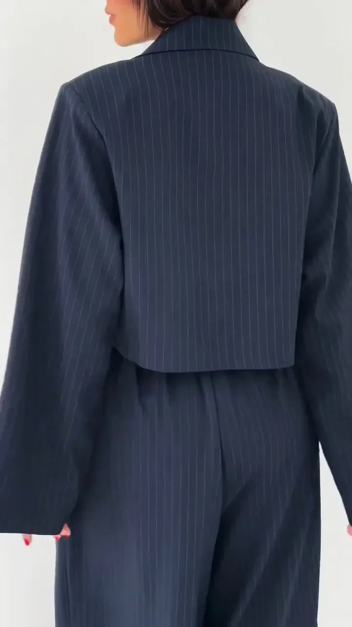 Clémence - Ensemble Femme Bustier + Veste – Style Élégant & Tendance