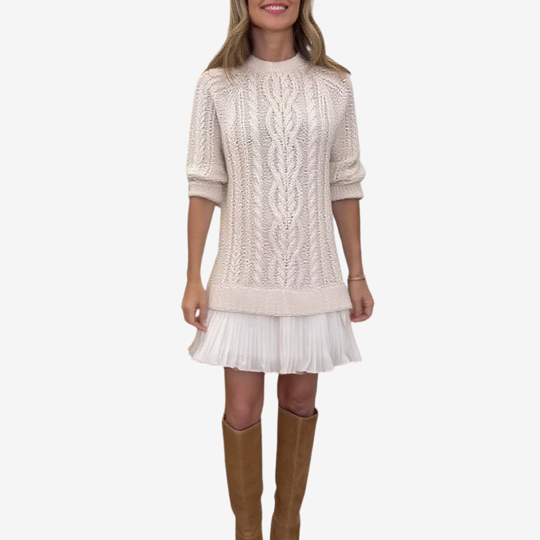 Maëlle™ Robe Pull en Maille