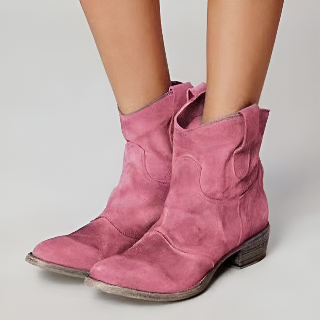 Alessia – Bottines en Suède