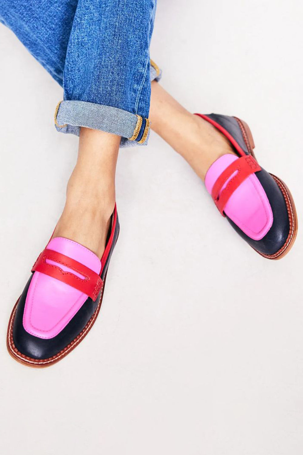 Luna | Mocassins noirs