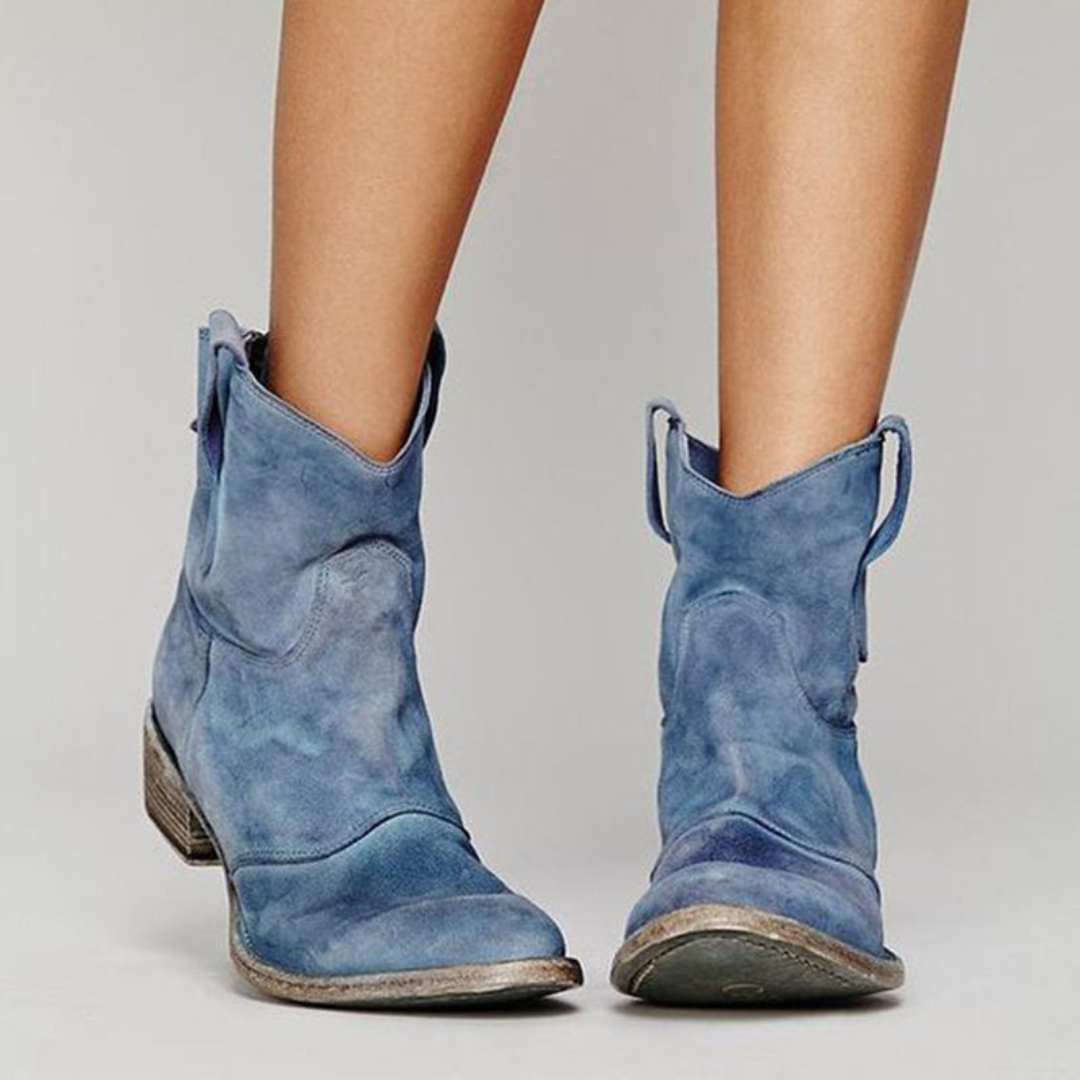 Alessia – Bottines en Suède