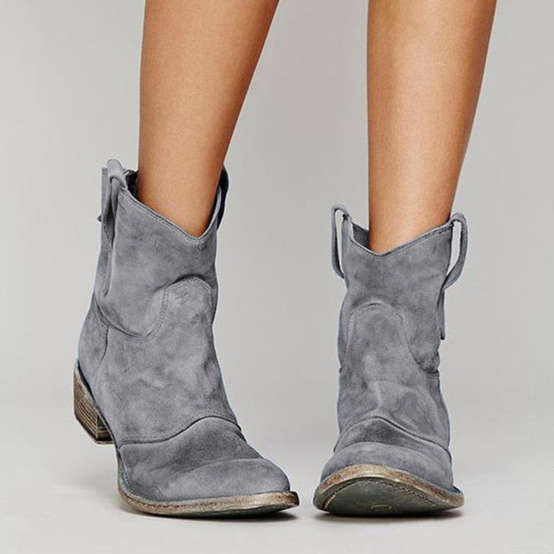 Alessia – Bottines en Suède