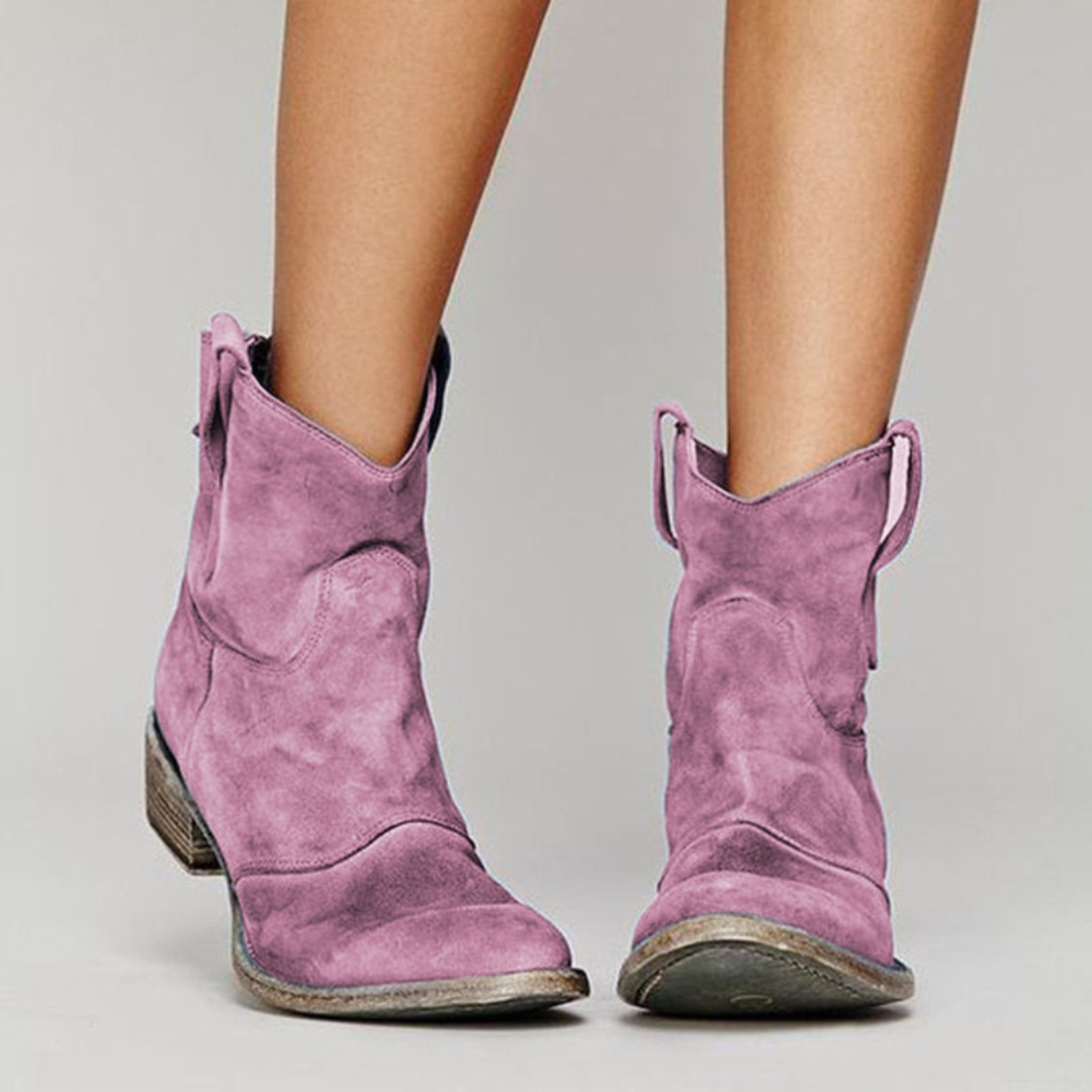 Alessia – Bottines en Suédine
