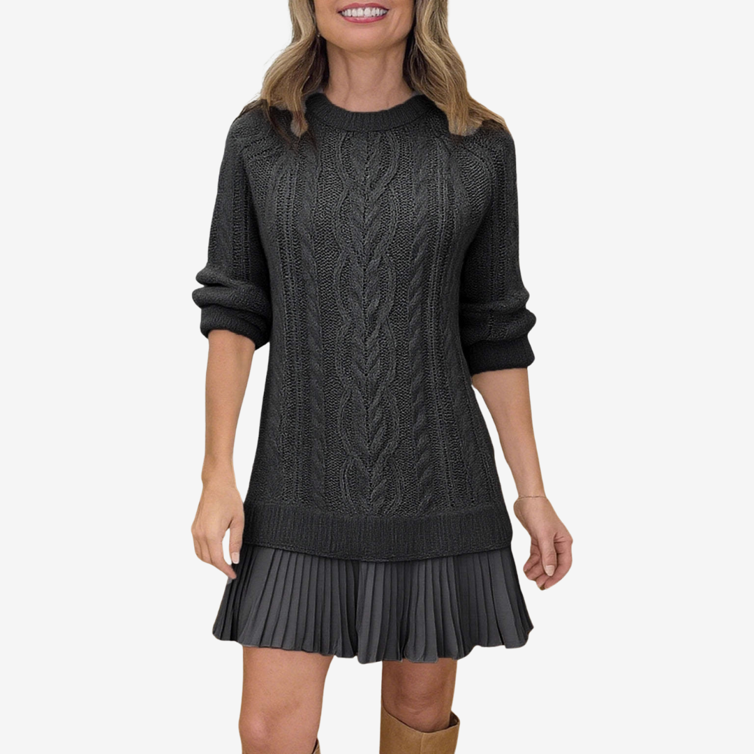 Maëlle™ Robe Pull en Maille