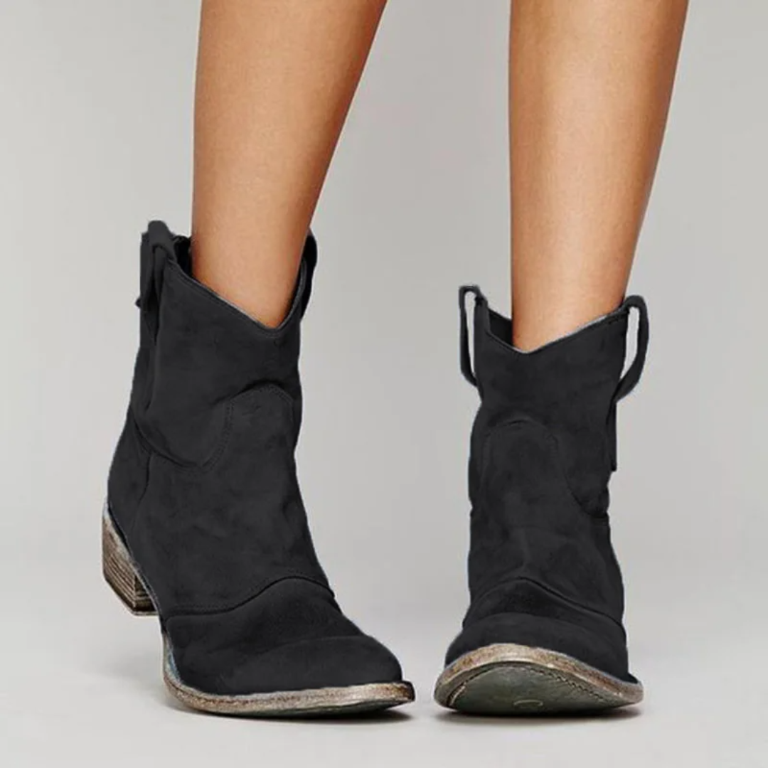 Alessia – Bottines en Suédine