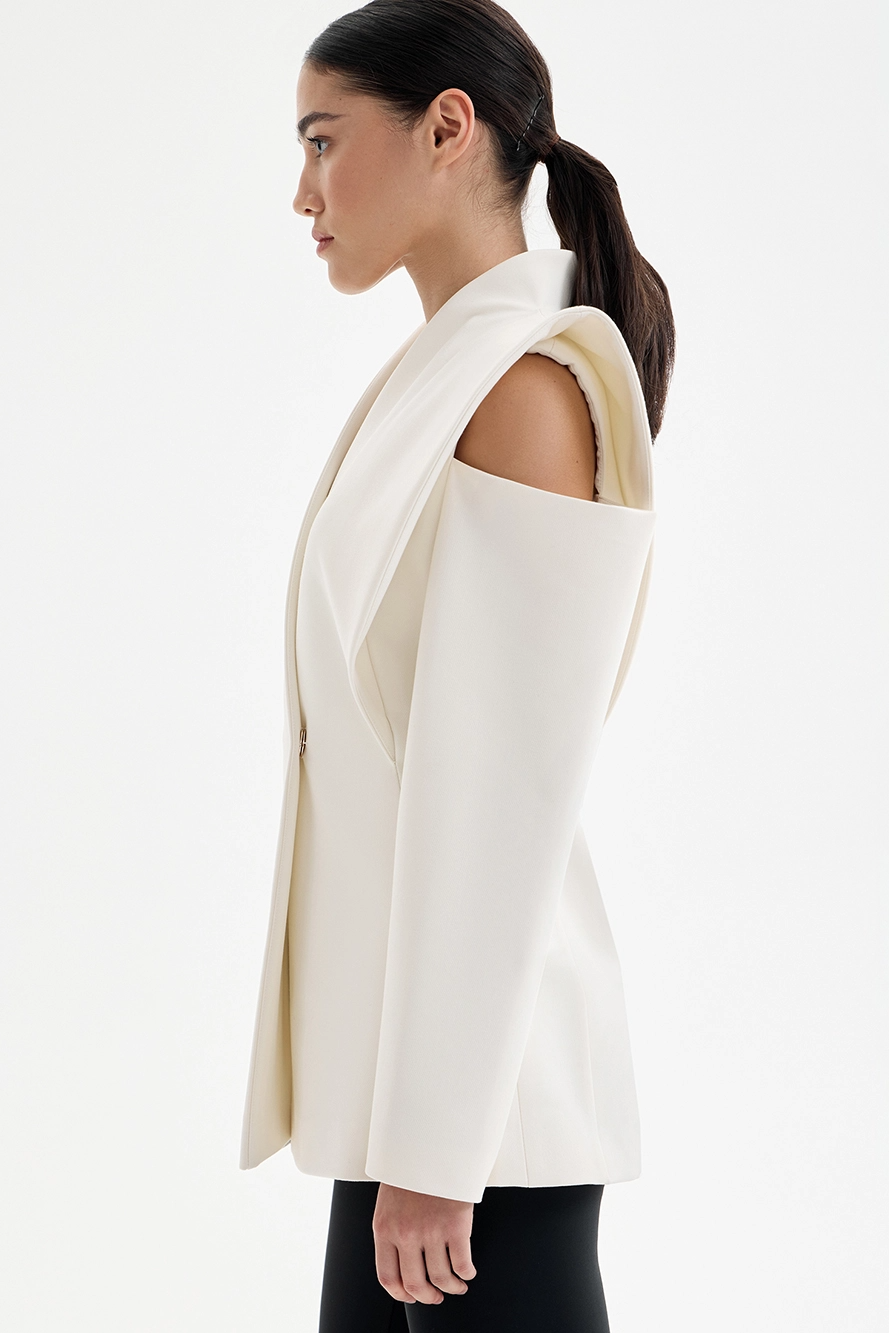 Maëlys – Veste sculpturale