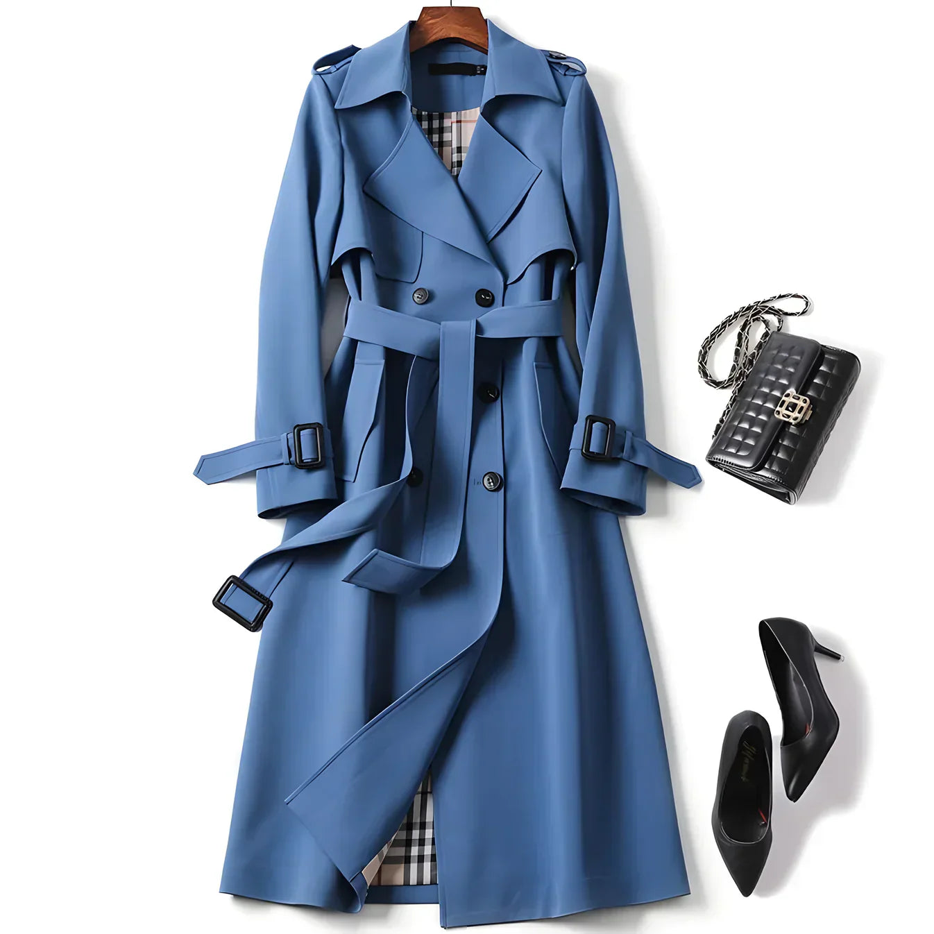 Valeris - Trench-coat Élégant au Style Intemporel