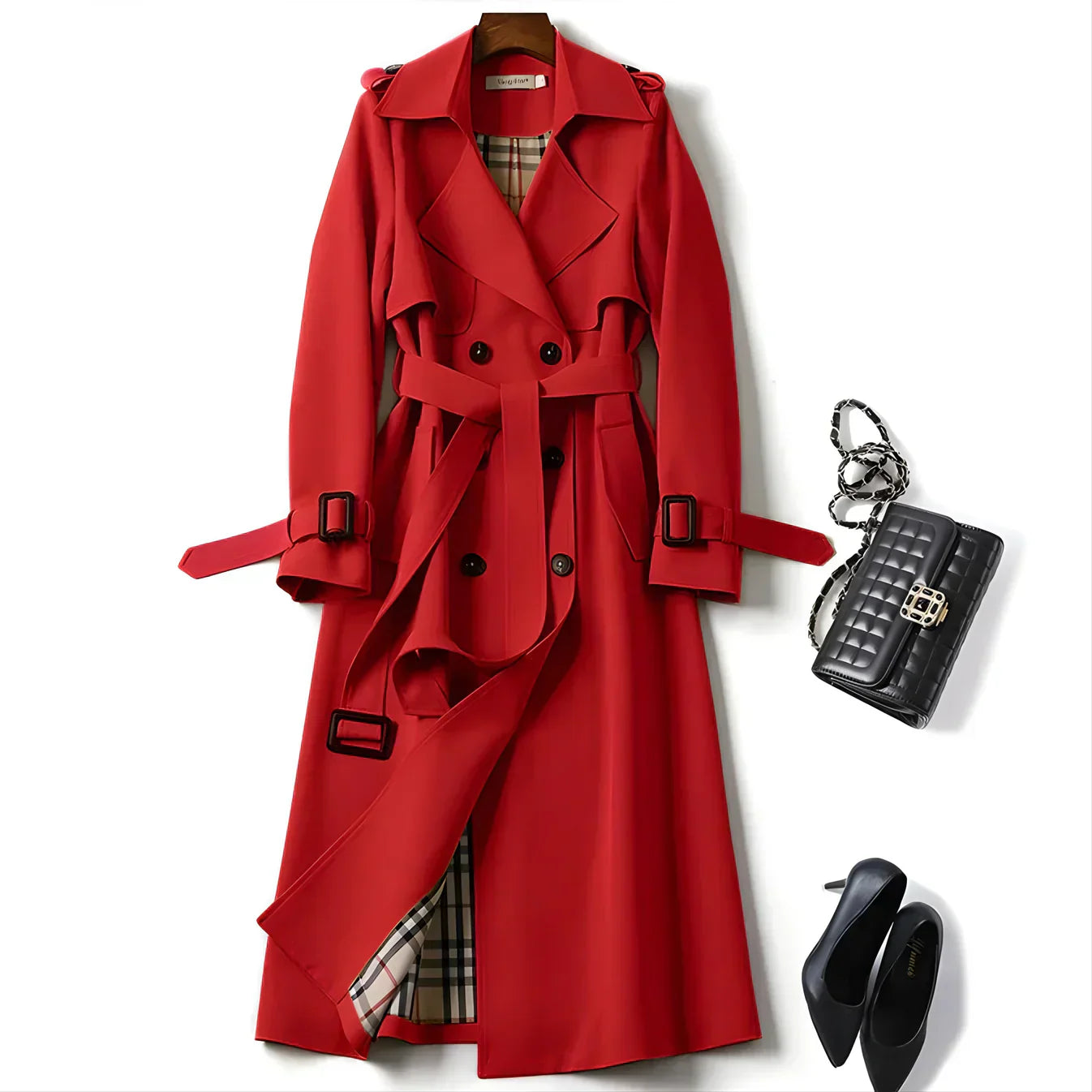 Valeris - Trench-coat Élégant au Style Intemporel