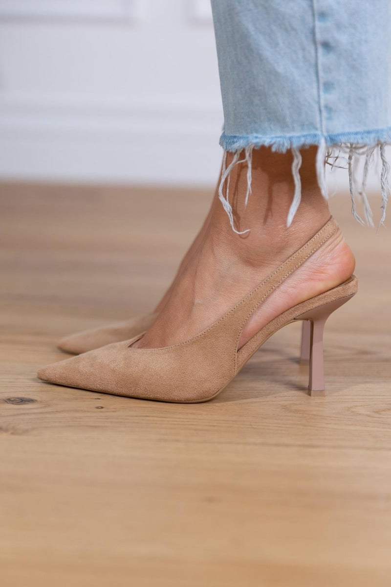 Claudia™ | Escarpins nude élégants